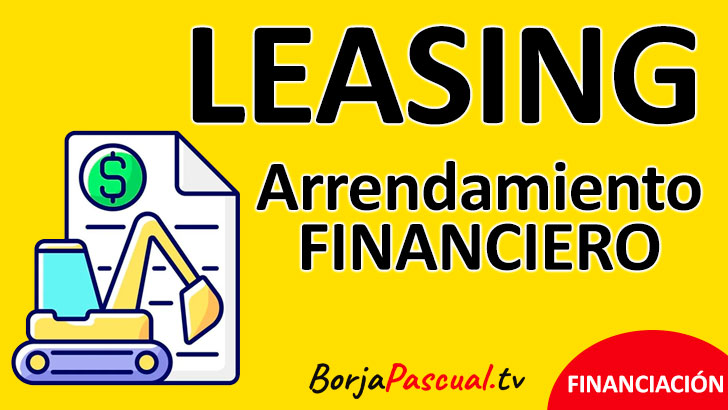 LEASING, arrendamiento financiero, financiación empresas